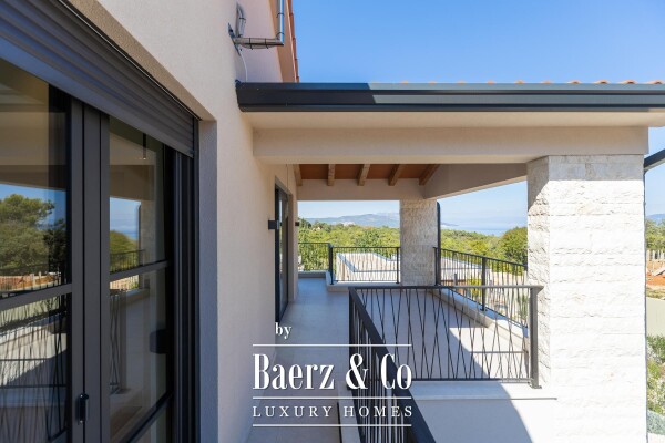 photo 19 Labin, Drenje, modern villa with pool and open sea view