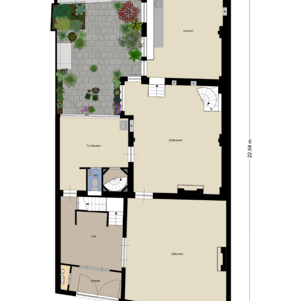 Floor Plan 2 - Postelstraat 46