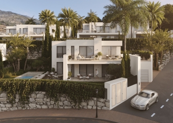 Four-Bedroom Villa with Private Elevator and Sea Views, Mijas