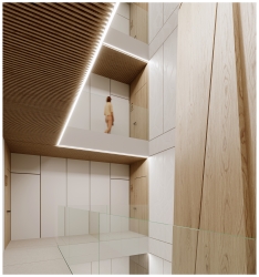 Corner City Residence with Dual Terraces and Open Urban Views