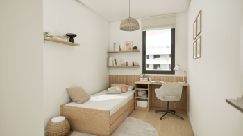 Penthouse with generous terrace and accessible layout
