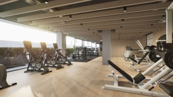 Premium penthouse with spacious layout and dual terraces